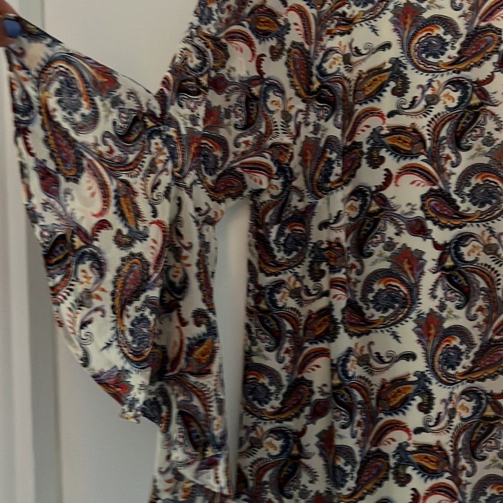 Detail sleeves like butterflies summer dress